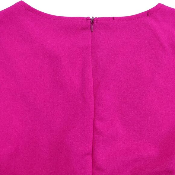 Wear to Work Midi Dress for Women Business Casual A-line Dress Elegance Church O - Picture 9 of 9